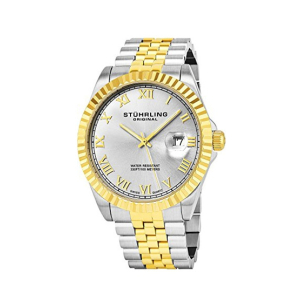 Stuhrling Original Coronet Men's Watch Two Tone (599G.04)