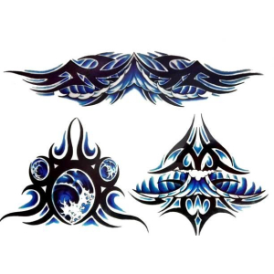Ferozi Traders Spindrift Symbol Temporary Tattoo Sticker