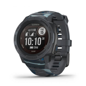 Garmin Instinct Solar Surf Edition Smartwatch Pipeline (010-02293-17)