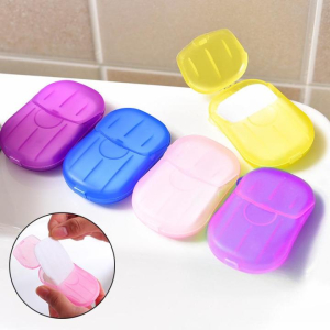 Genshirt Cleaning Portable Paper Soap Sheets for Hand Washing