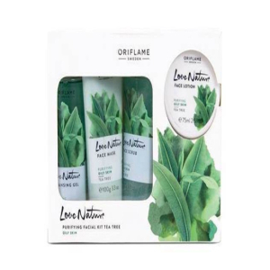 Oriflame Sweden Love Nature Facial Kit Tea Tree For Unisex (32258)