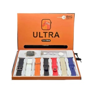 Galm Gadgets And Bags Smart watch Ultra 8 With 7 Straps