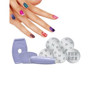 Muzamil Store Stencil Stamping Nail Art Polish