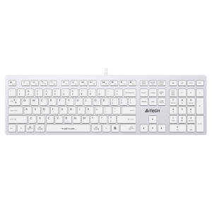 A4Tech Fstyler Scissor Switch Keyboard (FX50)-White