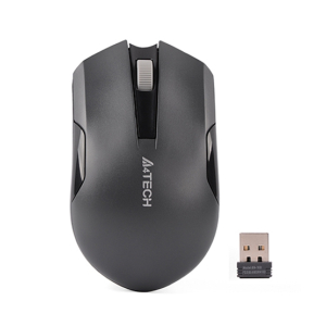 A4Tech Wireless Mouse Grey (G3-200N)