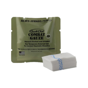 Aair Medicals Emergency QuikClot Combat Gauze