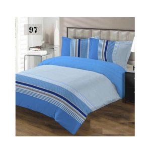 AAM Printed Double Bed Sheet With 2 Pillowcase (1533-97)