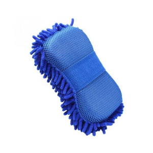 Muzamil Store Fiber Chenille Car Washing Sponge Gloves