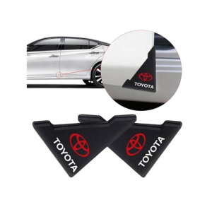 Muzamil Store Protector Car Door Corner Rubber For Toyota 4Pcs