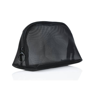 Muzamil Store Portable Cosmetic Makeup Pouch Black