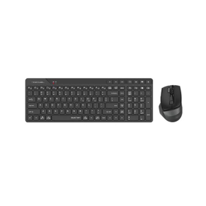 A4Tech Air2 Rechargeable Bluetooth Wireless Combo Set (FB2800C)-Black