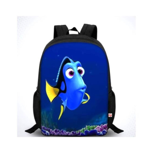 Traverse Dory Digital Printed Kids School Bag - Black (T99S)