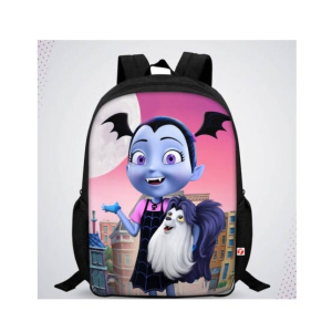 Traverse Transylvania Digital Printed Kids School Backpack - Black (T105S)