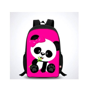 Traverse Baby Panda Printed Kids School Backpack (T473KG)