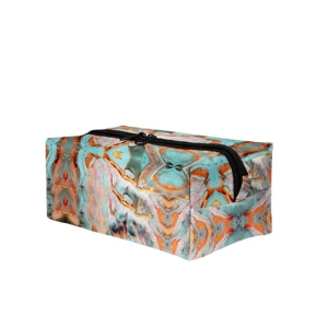 Traverse Abstract Printed Box Pouch (T692)