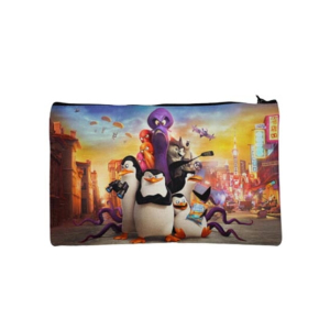 Traverse Penguines Of Madagascar Printed Pencil Pouch (T222)