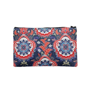 Traverse Floral Design Digitally Printed Pencil Pouch For Girls (T907)