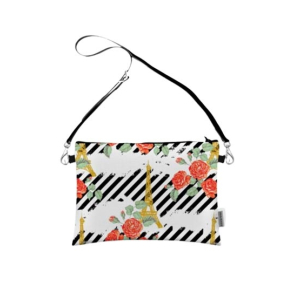 Traverse Paris Floral Printed Shoulder Strap Women's Bag (T500)