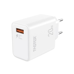 Faster 20W QC 3.0A Type C Wall Charger White (FC-11QC)