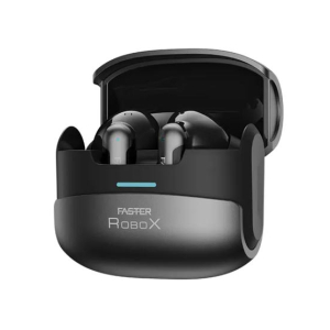 Faster Robo X Wireless Earbuds-Black