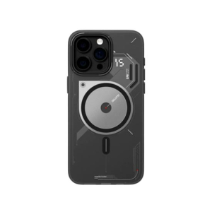 Aulumu A15 Semi Translucent Frosted Case For iPhone 15 Pro Black (ALM-0010)
