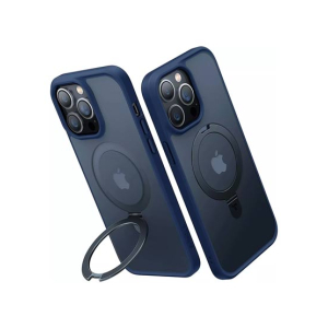Torras UPRO OStand Shockproof Case For iPhone 13 Pro Dark Blue (AMT-6195)