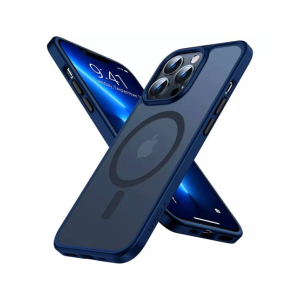Torras Guardian Translucent Matte Case For iPhone 13 Pro Max Navy Blue (AMT-6278)
