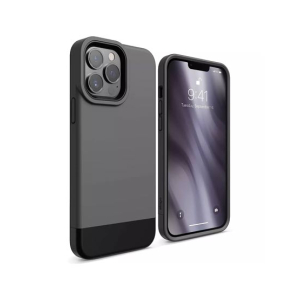 Elago Glide Armor Shockproof Case For iPhone 13 Pro Max Dark Gray/Black (AMT-6347)