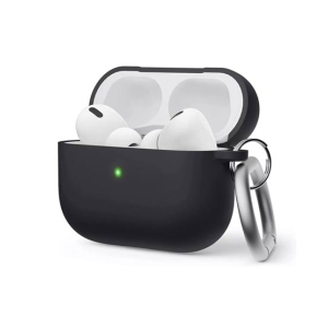 Elago Liquid Silicone Ring Case For Airpods Pro 2022 Black (AMT-6655)