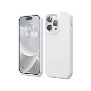 Torras Liquid Silicone Shockproof Case For iPhone 14 Pro White (AMT-6728)