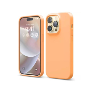 Torras Liquid Silicone Shockproof Case For iPhone 14 Pro Max Orange (AMT-6748)