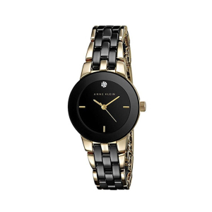 Anne Klein Analog Women's Watch Black (AK/1610BKGB)