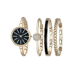 Anne Klein Analog Women's Watch Gold (AK/1470GBST)