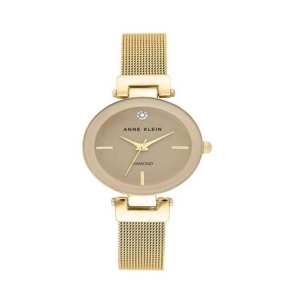 Anne Klein Women's Watch Brown Gold (AK/3034TNGB)