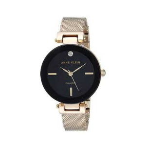 Anne Klein Quartz Stainless Steel Women's Watch Gold (AK/2472BKGB)