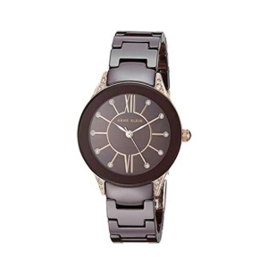 Anne Klein Swarovski Crystal Women's Watch Brown (AK/2388RGBN)
