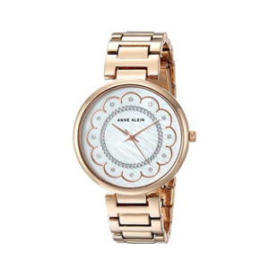 Anne Klein Swarovski Crystal Women's Watch Rose Gold (AK/2842MPRG)