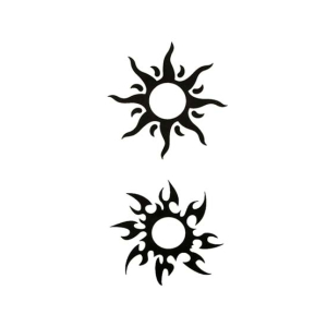 M.Mart Fantastic Flower Temporary Tattoo Sticker