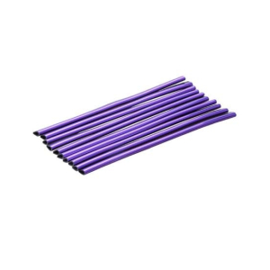 M.Mart Car AC U Shape Moulding Decorative Strips Purple Pack Of 10