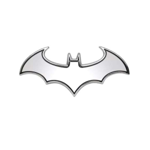 M.Mart Bat Man Metal Logo 3D Car Sticker