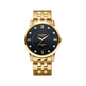 Armitron Diamond Men's Watch Gold (20/5251BKGP)