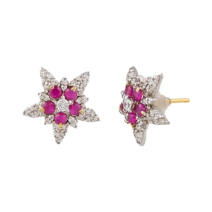 Artistic Jewels Tops For Women Red/White (T-23)