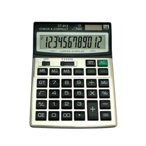 Citizen Solar Calculator Steps Check & Correct Function (CT-912)
