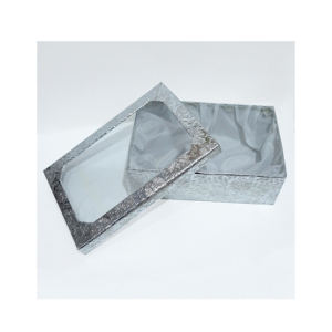 Balajstore 13 x 9 Decorated Gift Box Silver (0012)