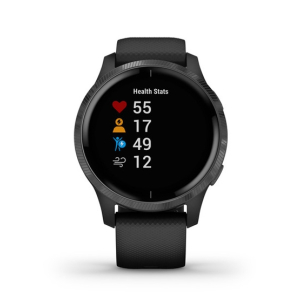 Garmin Venu Smartwatch For Women Black (010-02173-14)