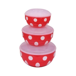 Easy Shop Food Storage Box Red - Pack Of 3