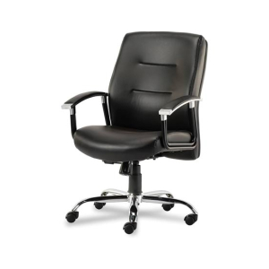 Easy Shop Black Soft Cushion Back Support Chair