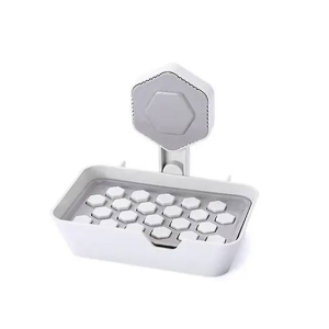 Easy Shop Wall Mounted Double Tray Soap Dish Holder