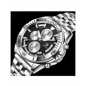 Benyar Chronograph Exclusive Edition Men's Watch Silver (BY-1259)