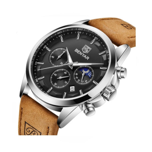Benyar Chronograph Exclusive Men's Watch Brown (BY-1287)